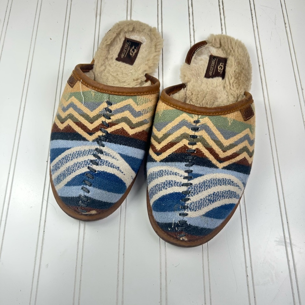 Ugg Multicolor Patterned Men’s Pendleton Slip-On … - image 3